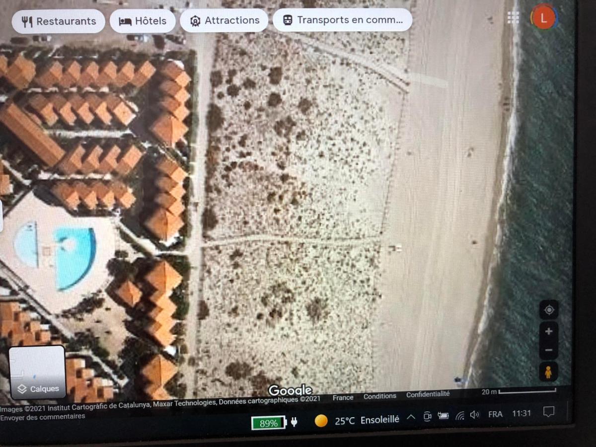 Barcaresa-Villa Vue Mer Acces Direct Plage - Piscine Le Barcarès Exterior foto